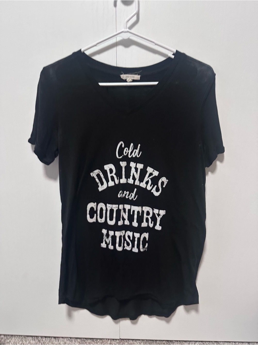 Maurices Black 'Cold Drinks and Country Music' Graphic Tee